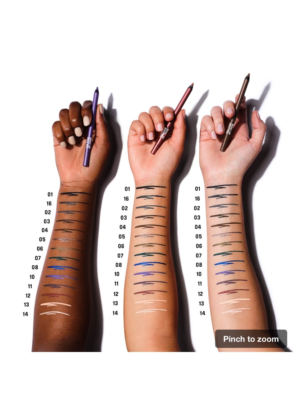 MAKE UP FOR EVER Aqua Resist Color Pencil Waterproof Eyeliner - Picture 3 of 5